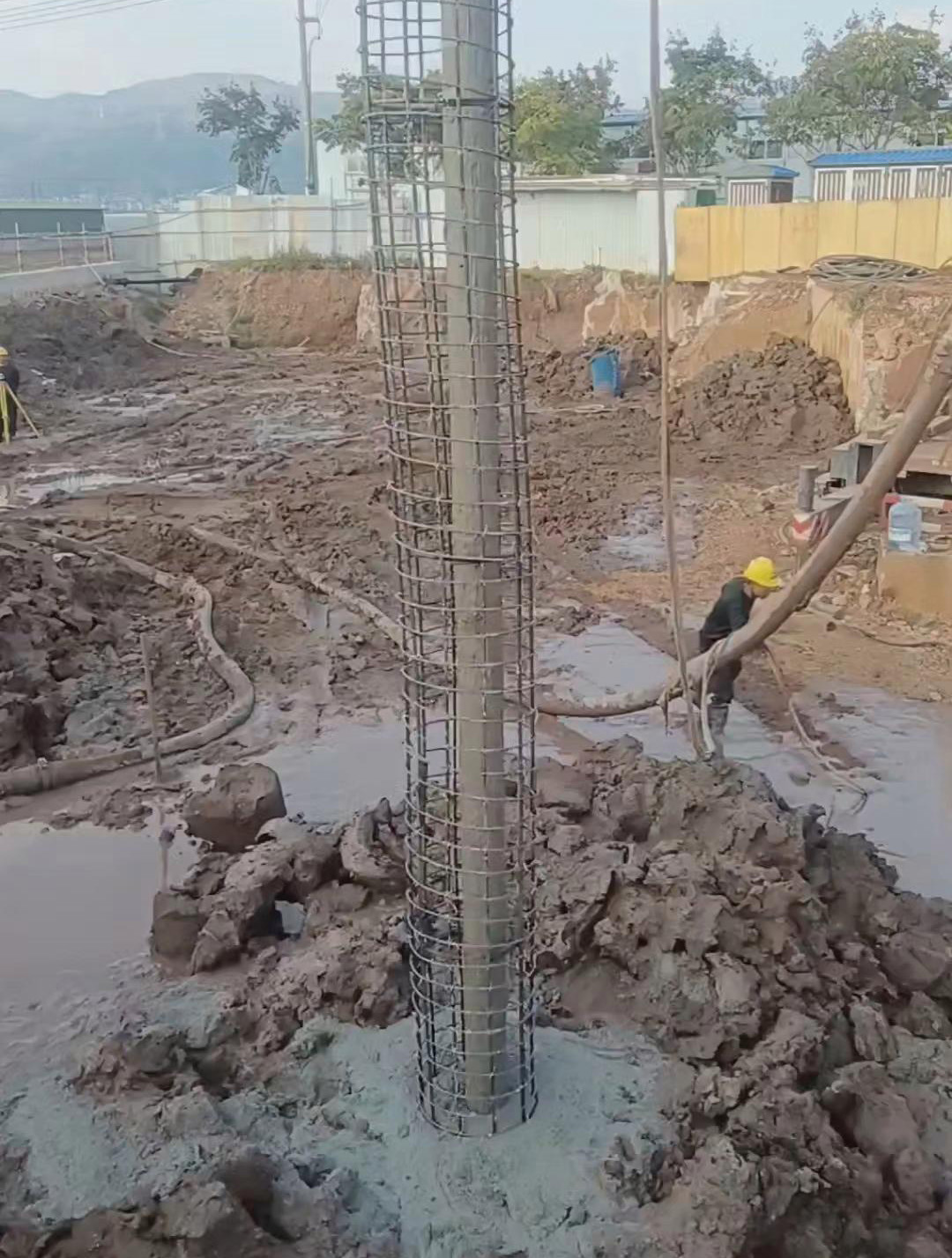 忻州五寨县长螺旋钻孔压灌桩